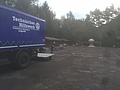 Errichten einer Zelthalle in Ahrweiler (Foto: THW Montabaur)