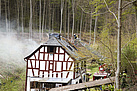 Großeinsatz an der alten Mühle (Foto: Sascha Ditscher)