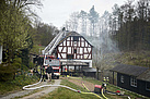 Großeinsatz an der alten Mühle (Foto: Sascha Ditscher)