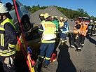 Übung Verkehrsunfall (Foto: Feuerwehr Nentershausen)