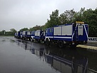 LKW-Fahrsicherheitstraining in Graftschaft (Foto: THW Montabaur)