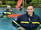 Kleidungsschwimmen im Freibad Montabaur (Foto: THW Montabaur)