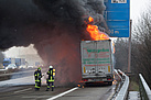 Brennender LKW (Foto: Sascha Ditscher)