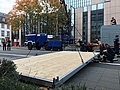 Aufbau für Tag der Deutschen Einheit (Foto: THW Montabaur)