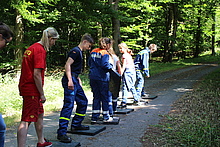 Geländechallenge der Jugendhilfsorganisationen (Foto: DLRG)