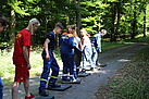 Geländechallenge der Jugendhilfsorganisationen (Foto: DLRG)