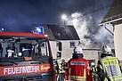 Gebäudebrand in Wirges (Bild: Sascha Ditscher)
