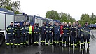 LKW-Fahrsicherheitstraining in Graftschaft (Foto: THW Westerburg)