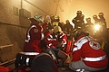 Übungsgeschehen im Tunnel (Foto: Thomas Huberty)