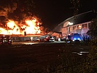 Großbrand in Ransbach-Baumbach (Foto: THW Montabaur)