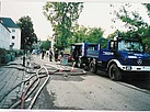 2002: Pumparbeiten in Eilenburg (Foto: THW Montabaur)